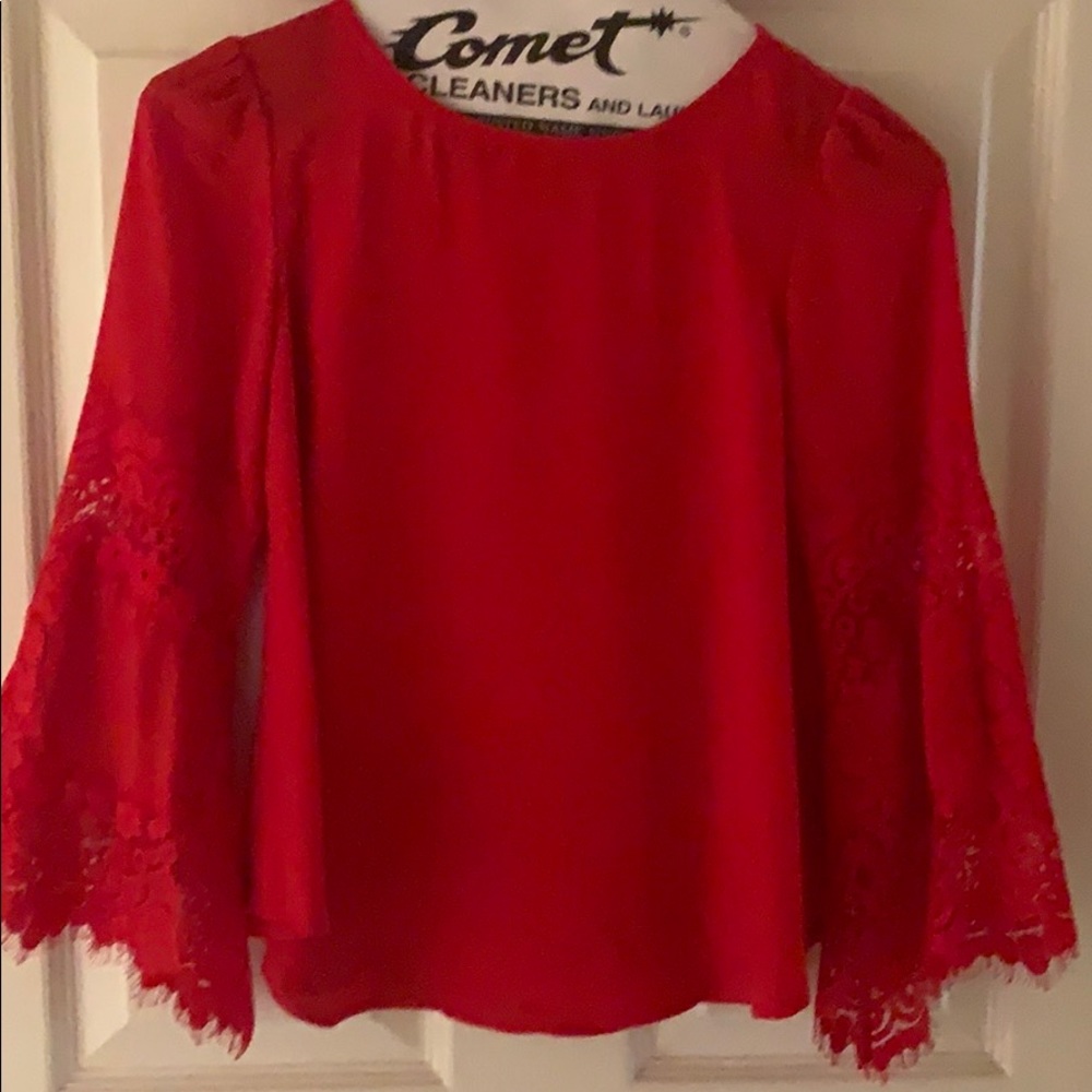 GB girls Red top